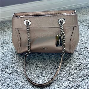 Coach Brooke Metallic Hobo Tote Shoulder Bag/Carryall